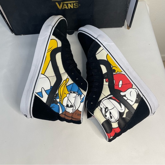 VANS x DISNEY collaboration “Mickey and friends” mens size 10.5 or wmns size 12 - Picture 5 of 11